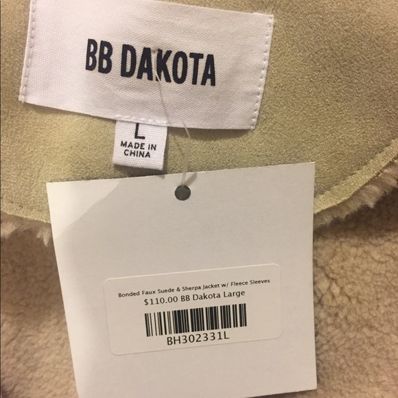 BB Dakota Shearling Jacket - Picture 2 of 4
